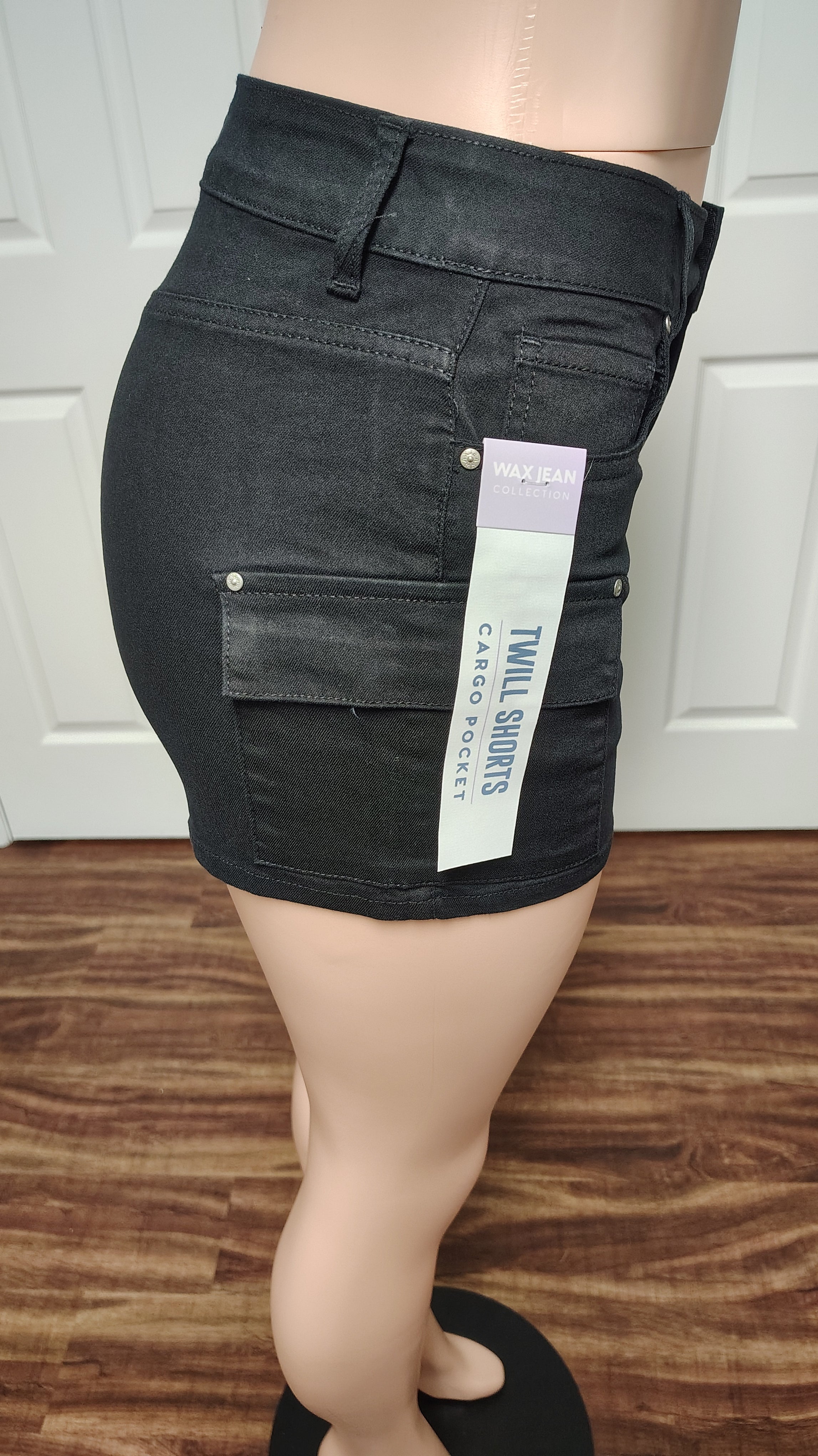 Women's Black cargo shorts