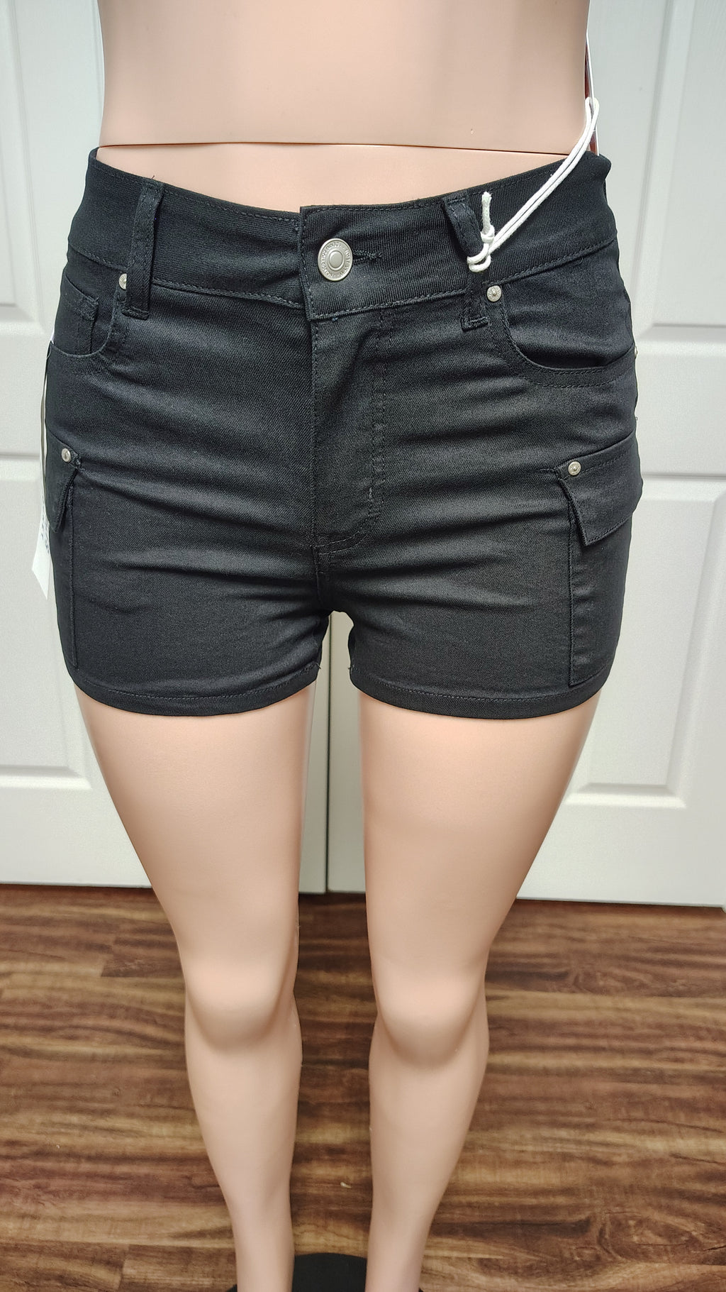 Women's Black cargo shorts