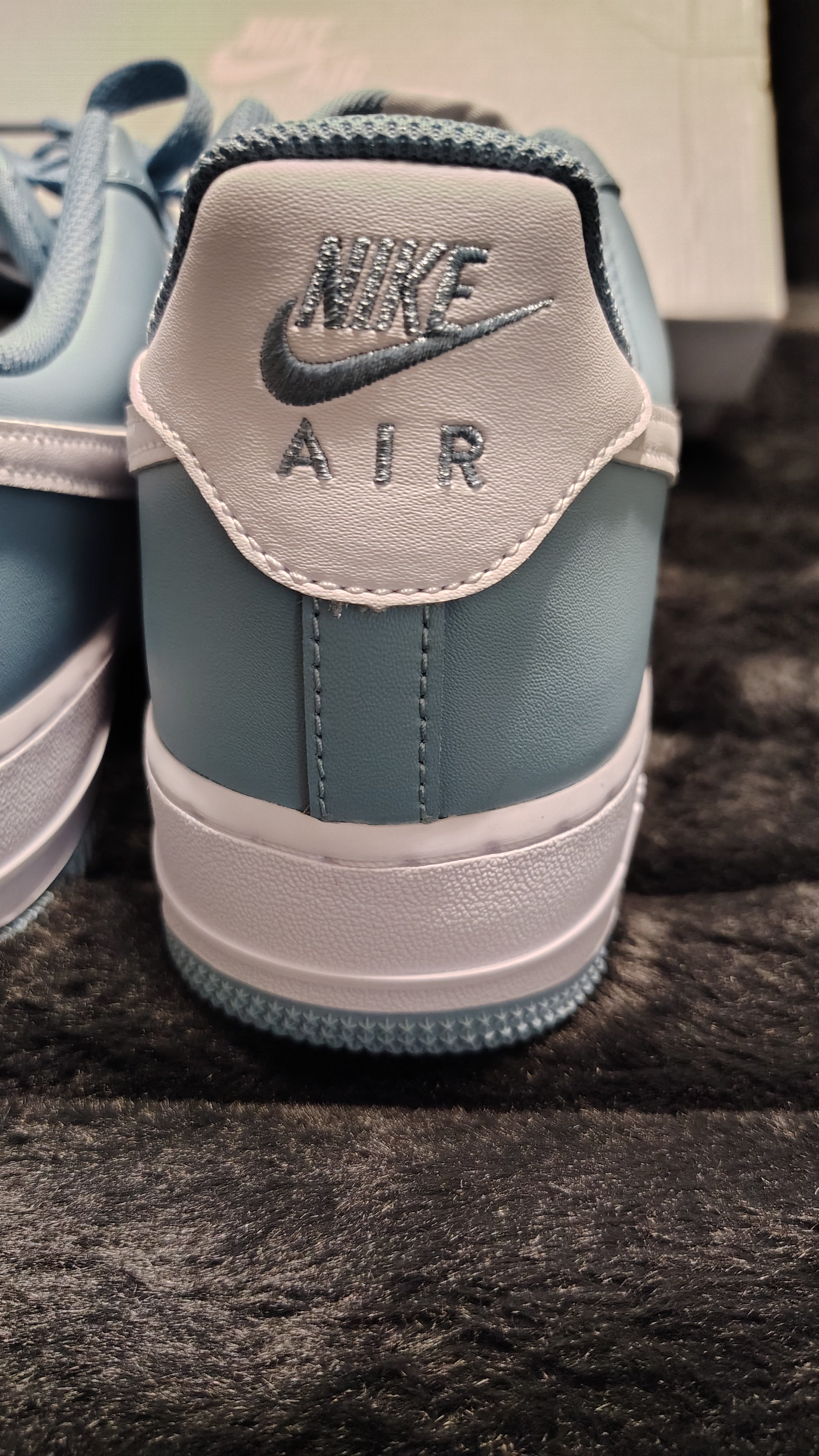 Air Force 1 worn blue