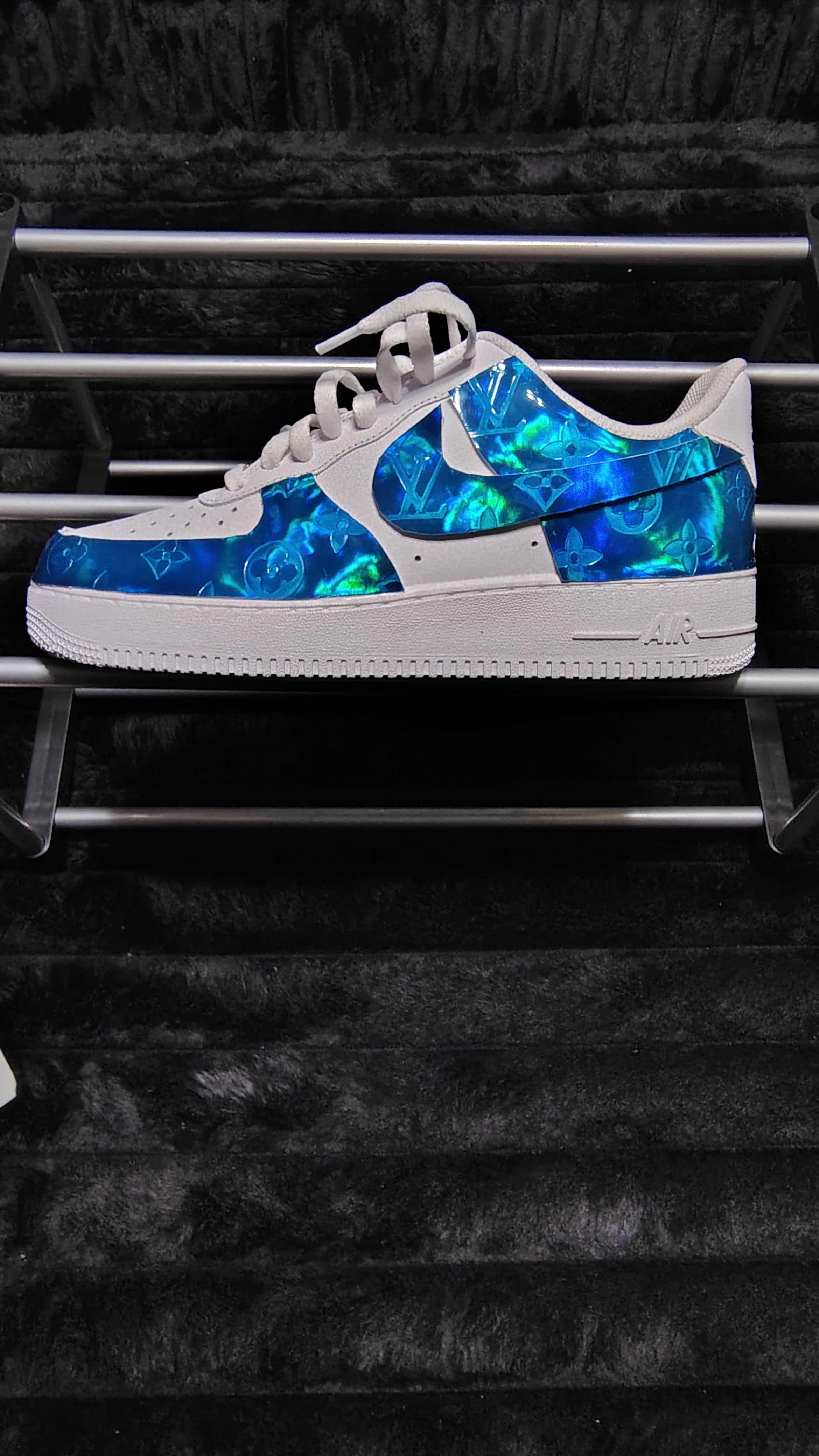 SS custom design ( Louis Vuitton) Ocean water Blue