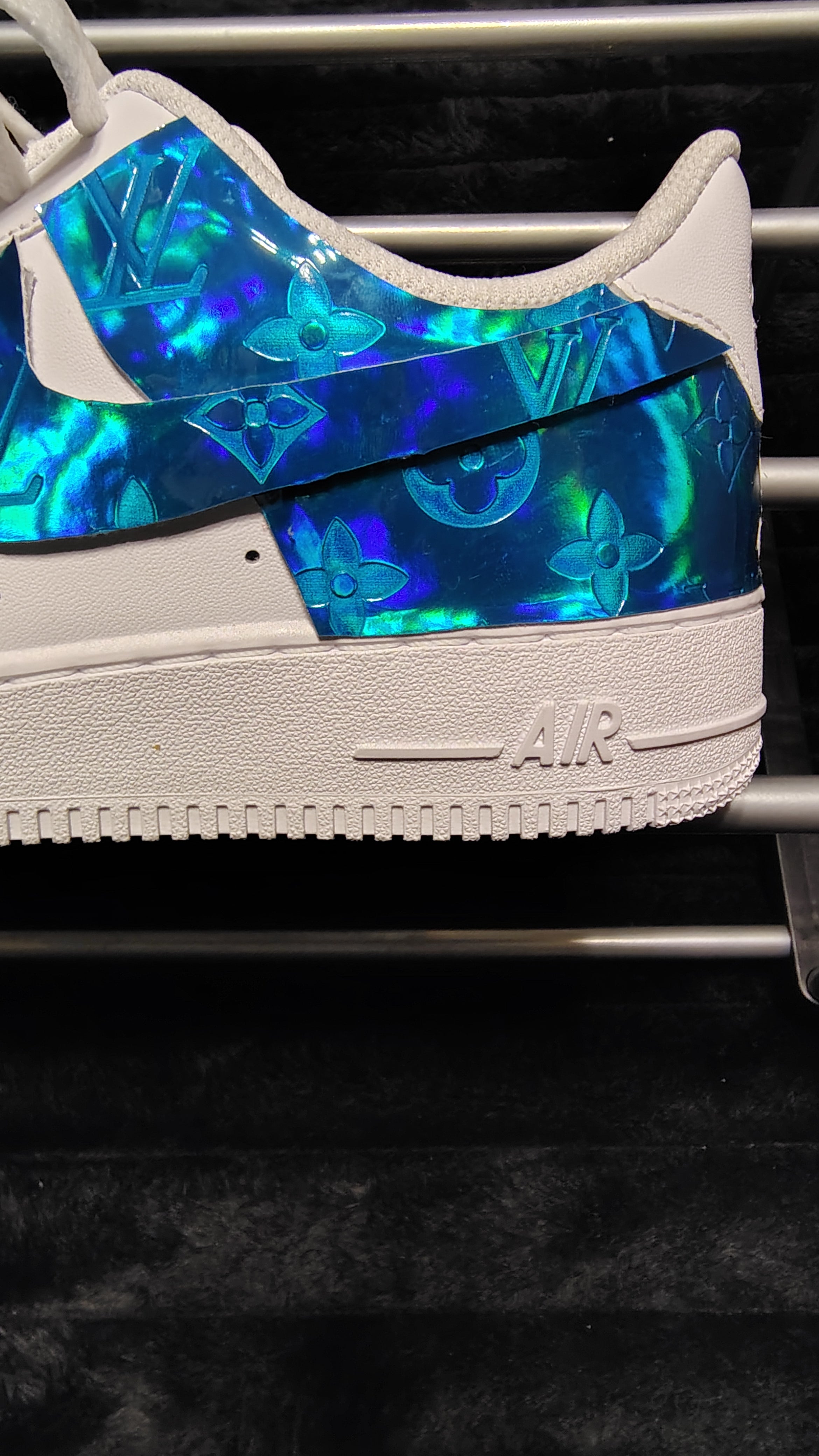 SS custom design ( Louis Vuitton) Ocean water Blue