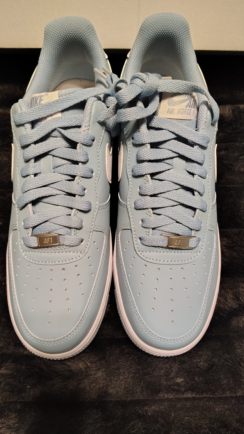 Air Force 1 worn blue