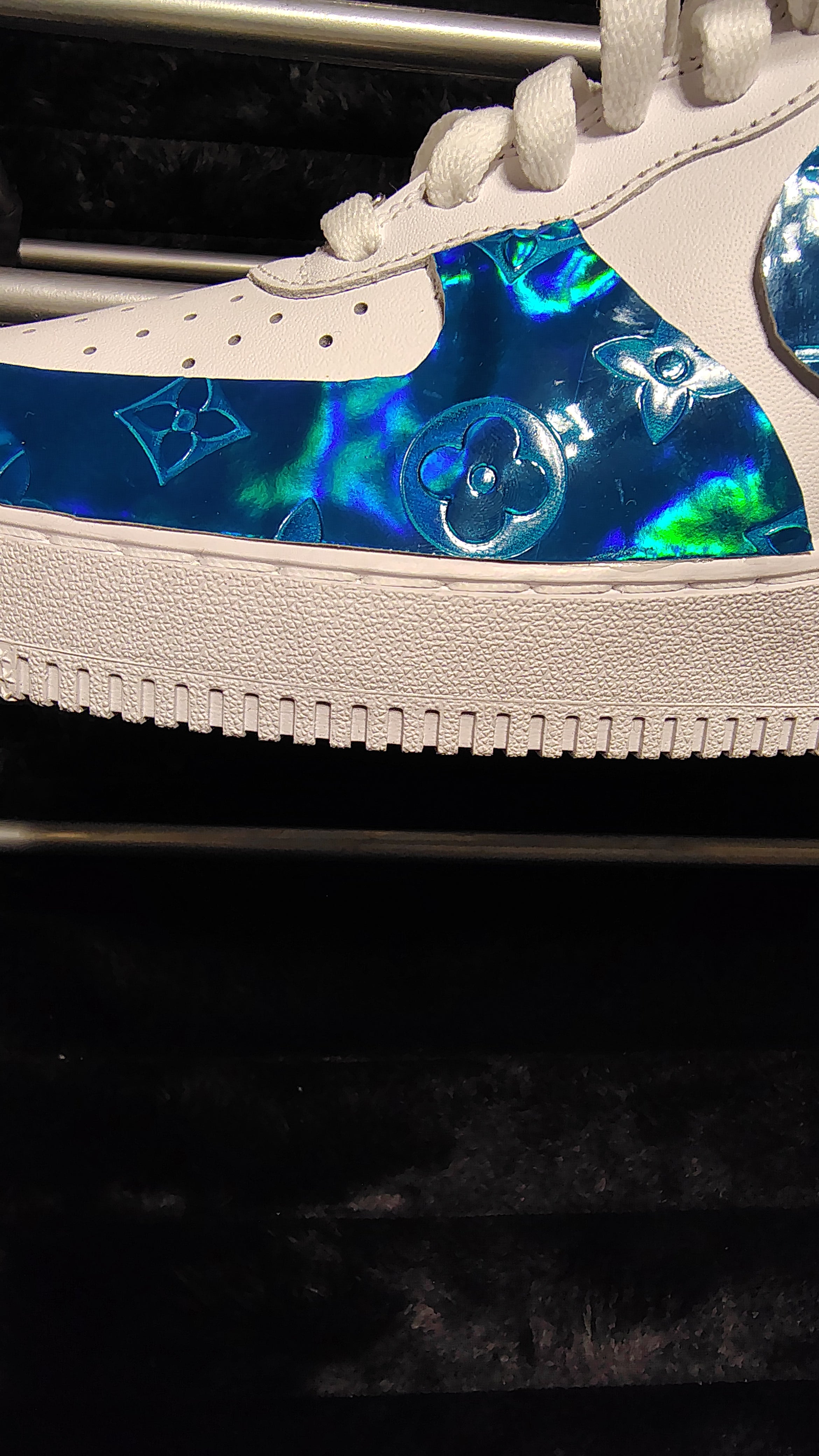 SS custom design ( Louis Vuitton) Ocean water Blue