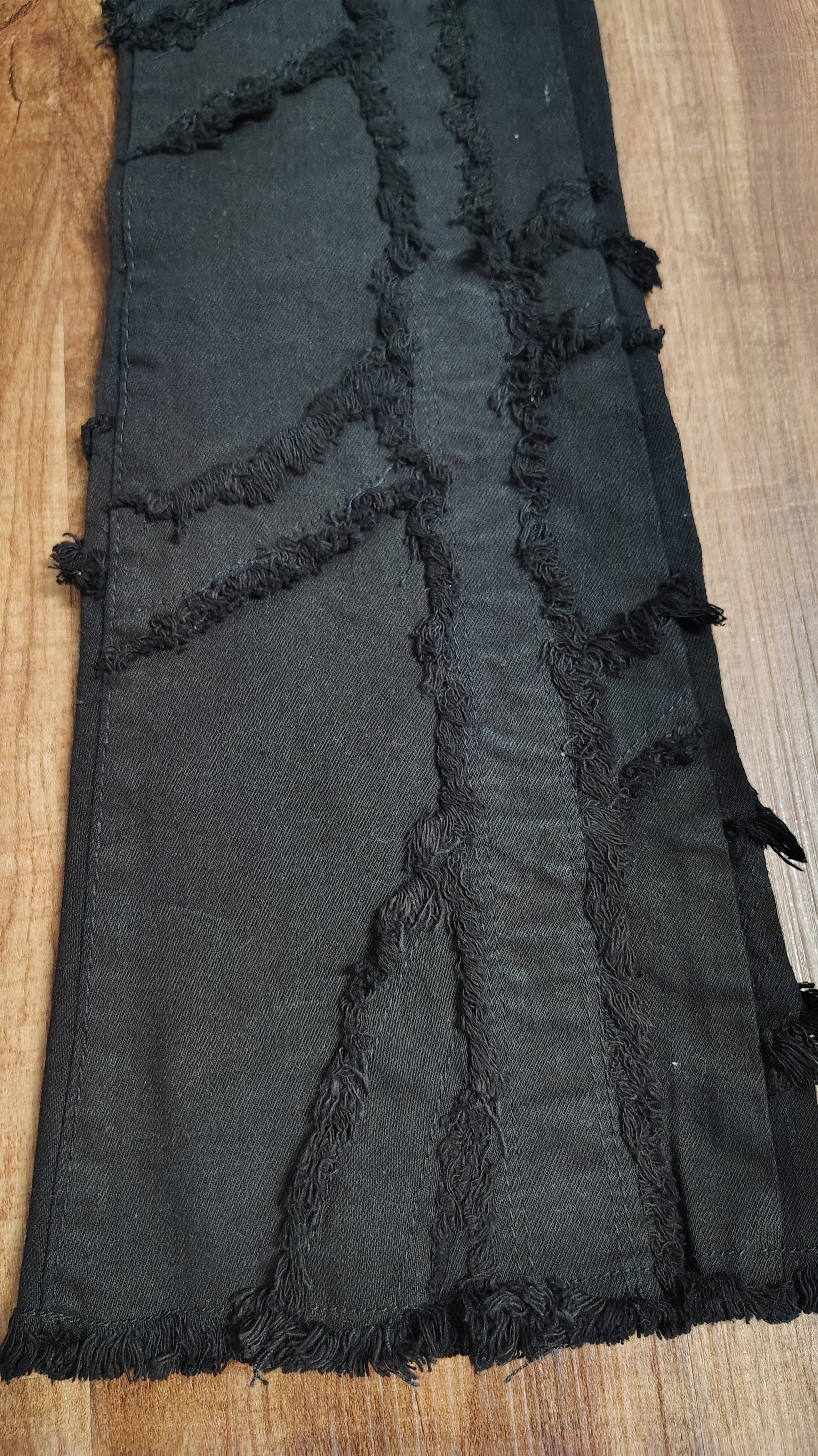 Stacked tapered jeans