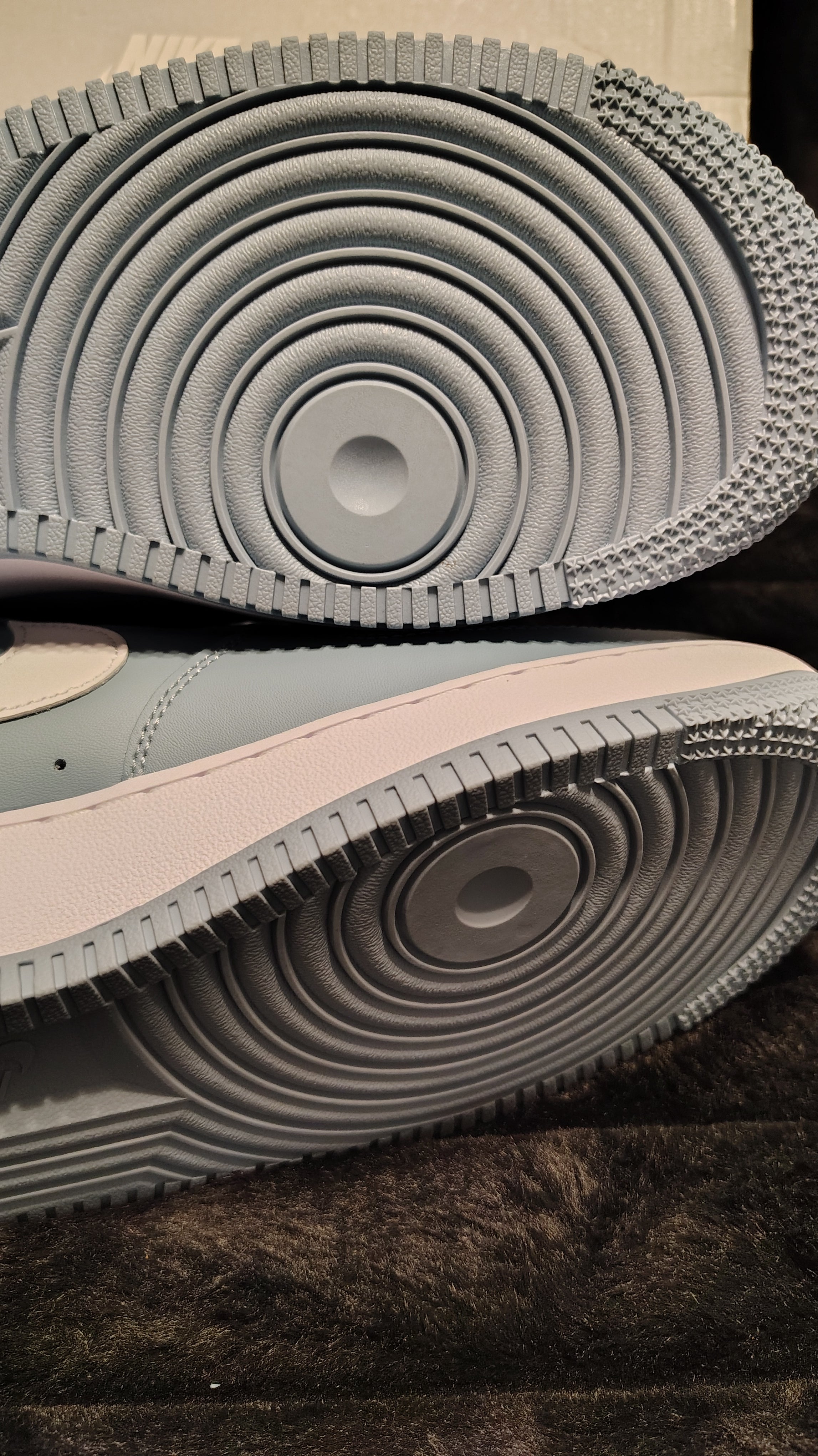 Air Force 1 worn blue