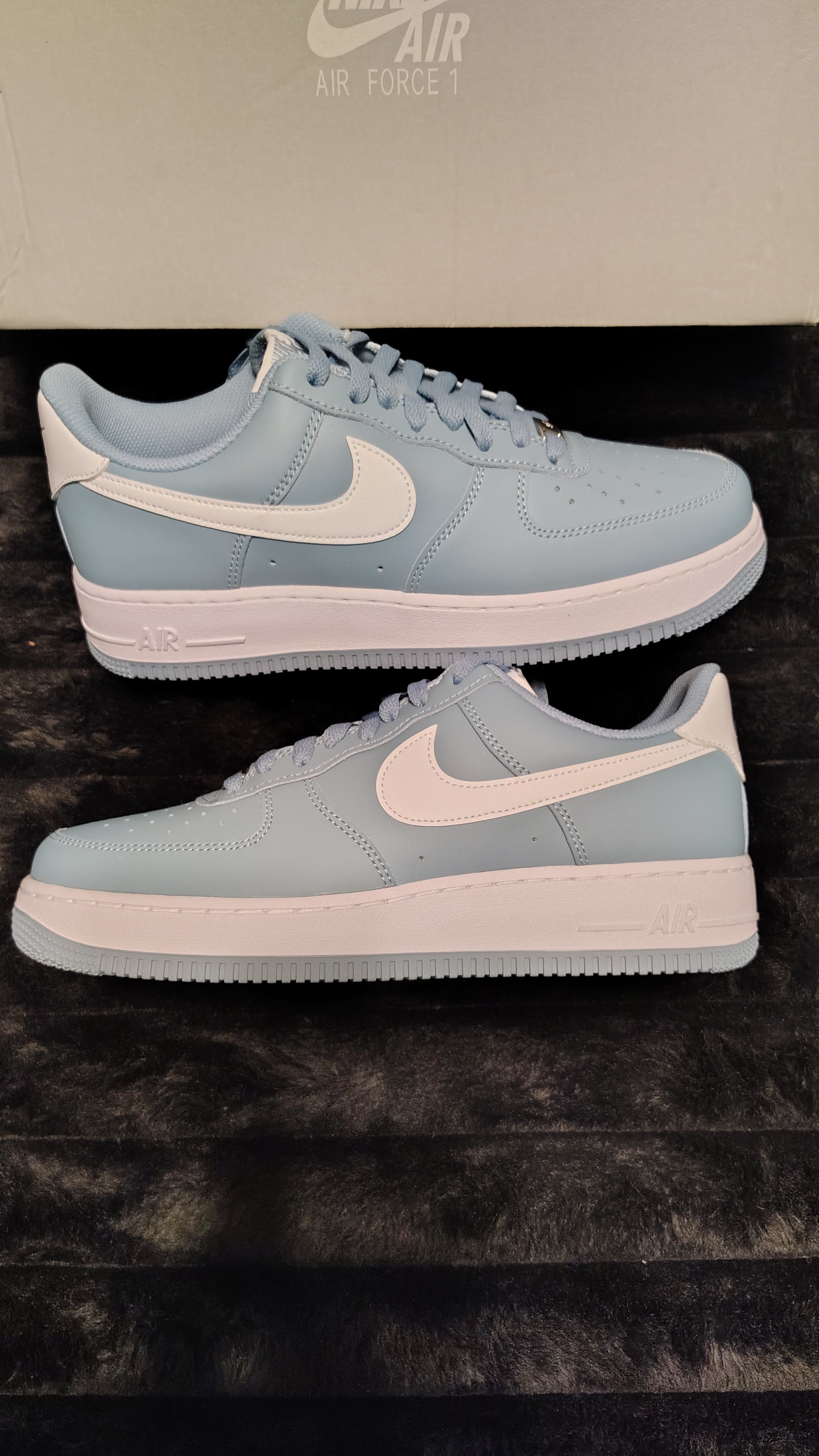 Air Force 1 worn blue