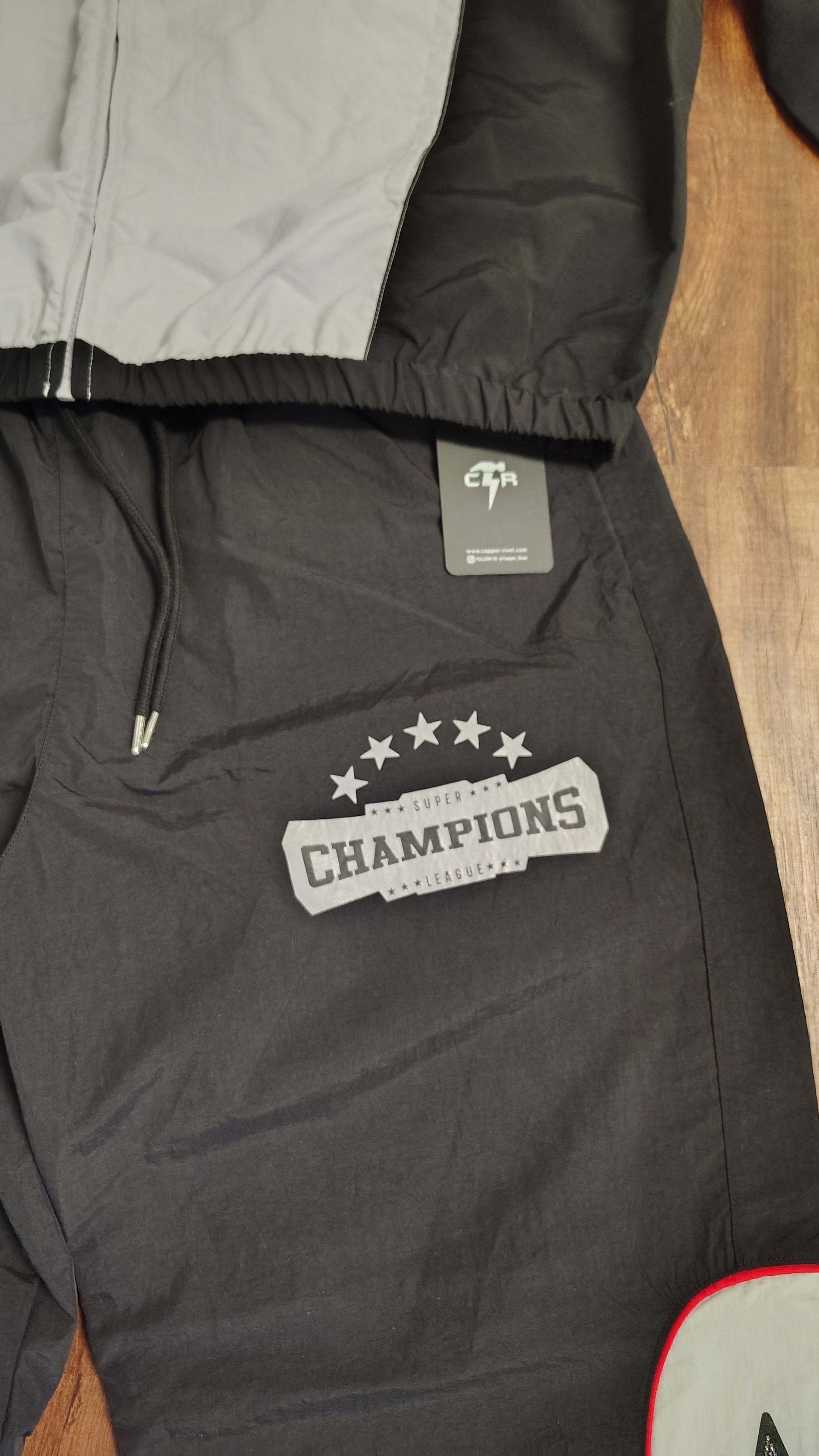 Nylon champs track suit