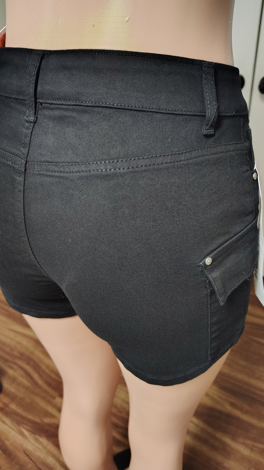 Women's Black cargo shorts