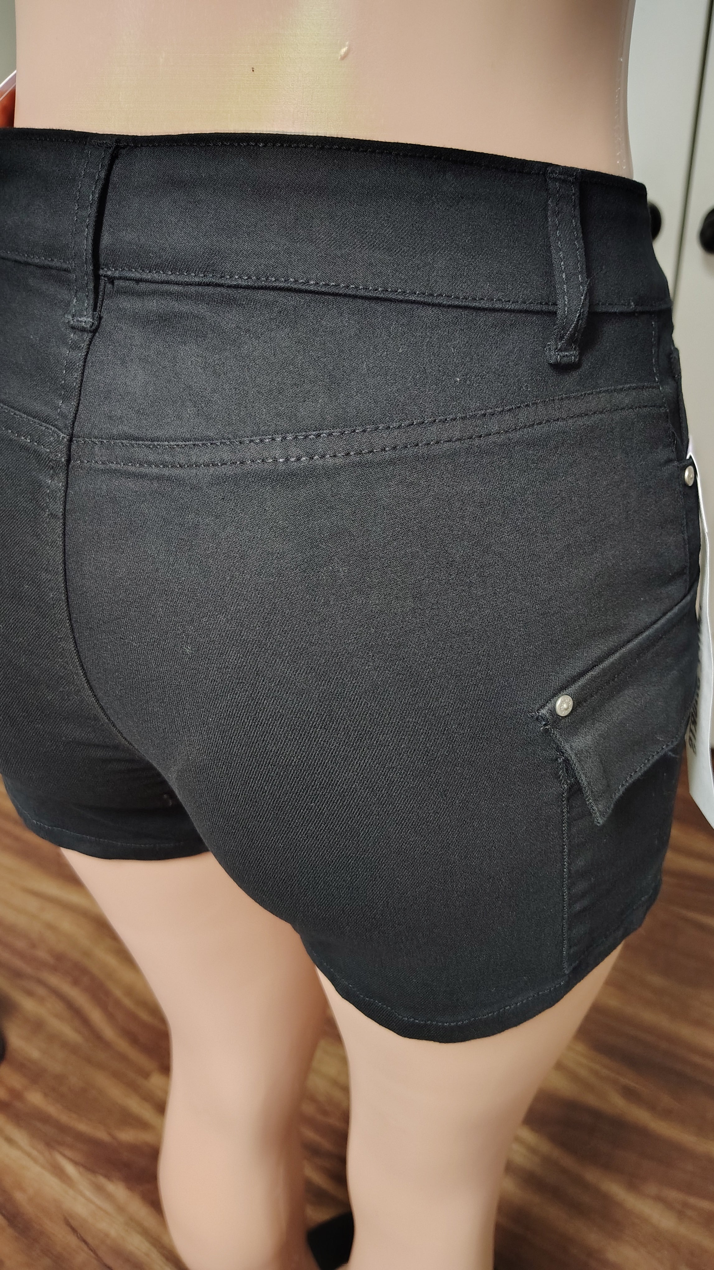 Women's Black cargo shorts