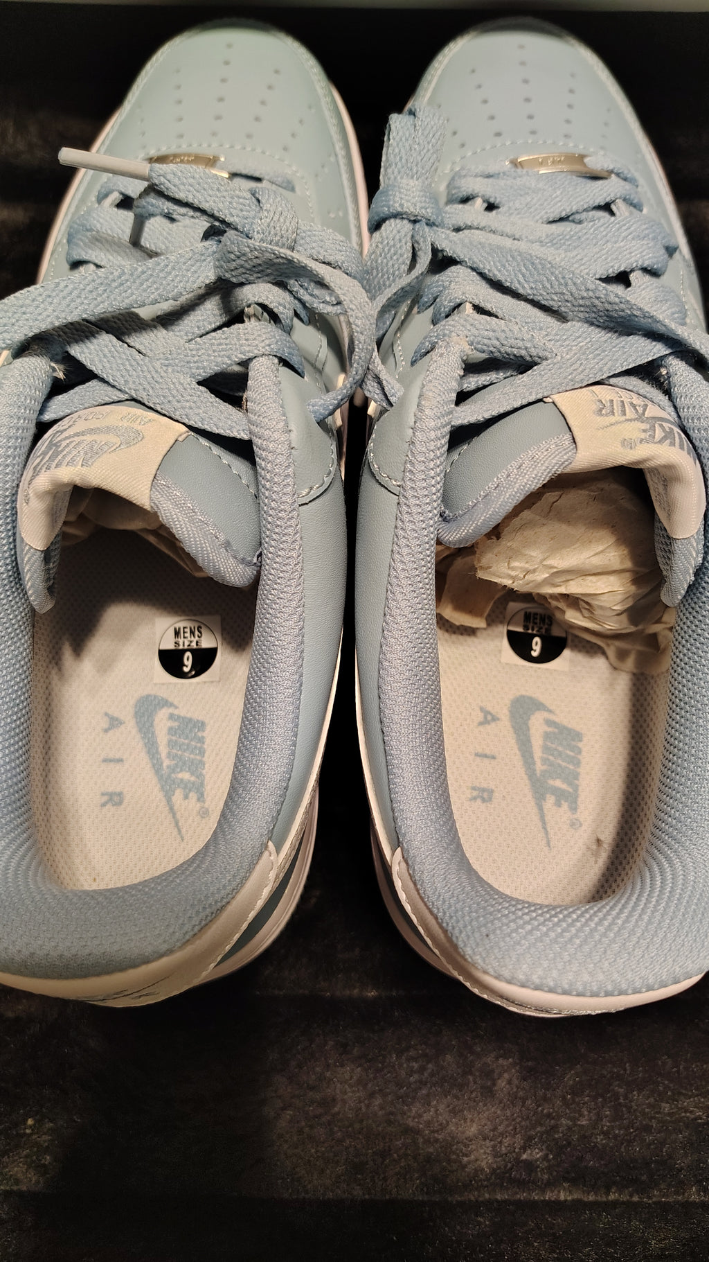 Air Force 1 worn blue