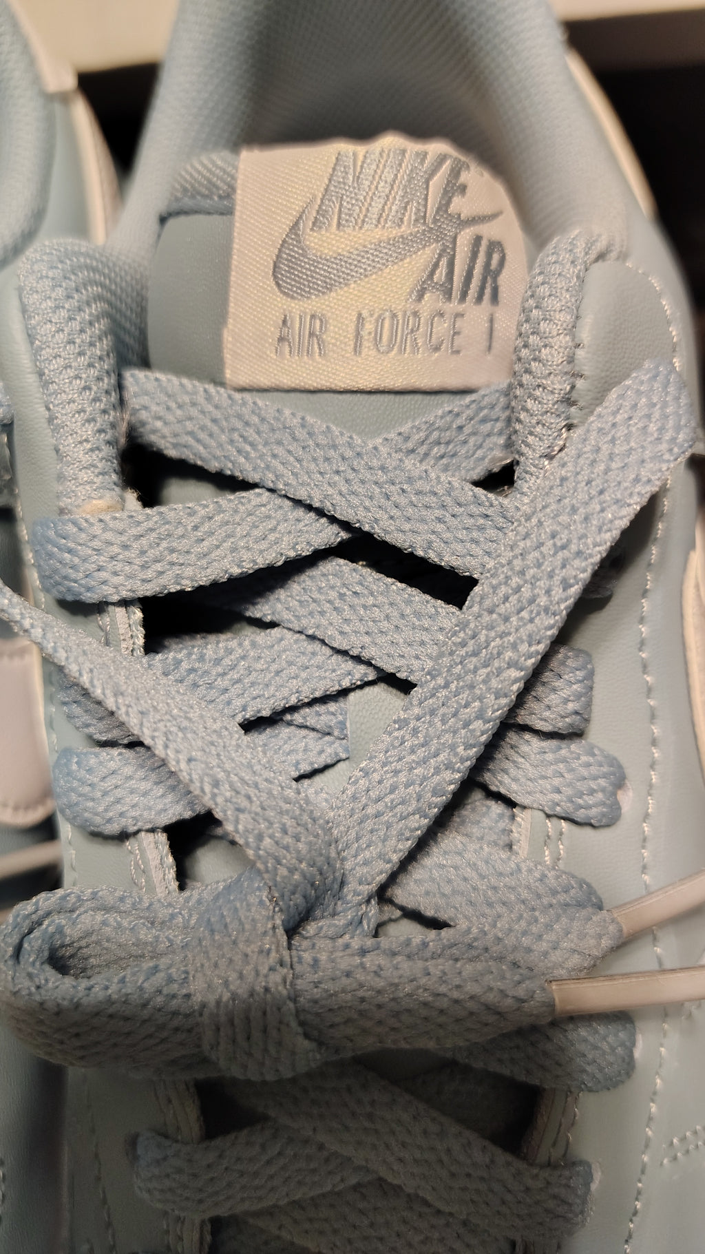 Air Force 1 worn blue