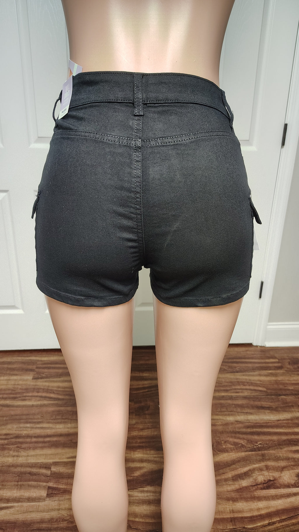 Women's Black cargo shorts